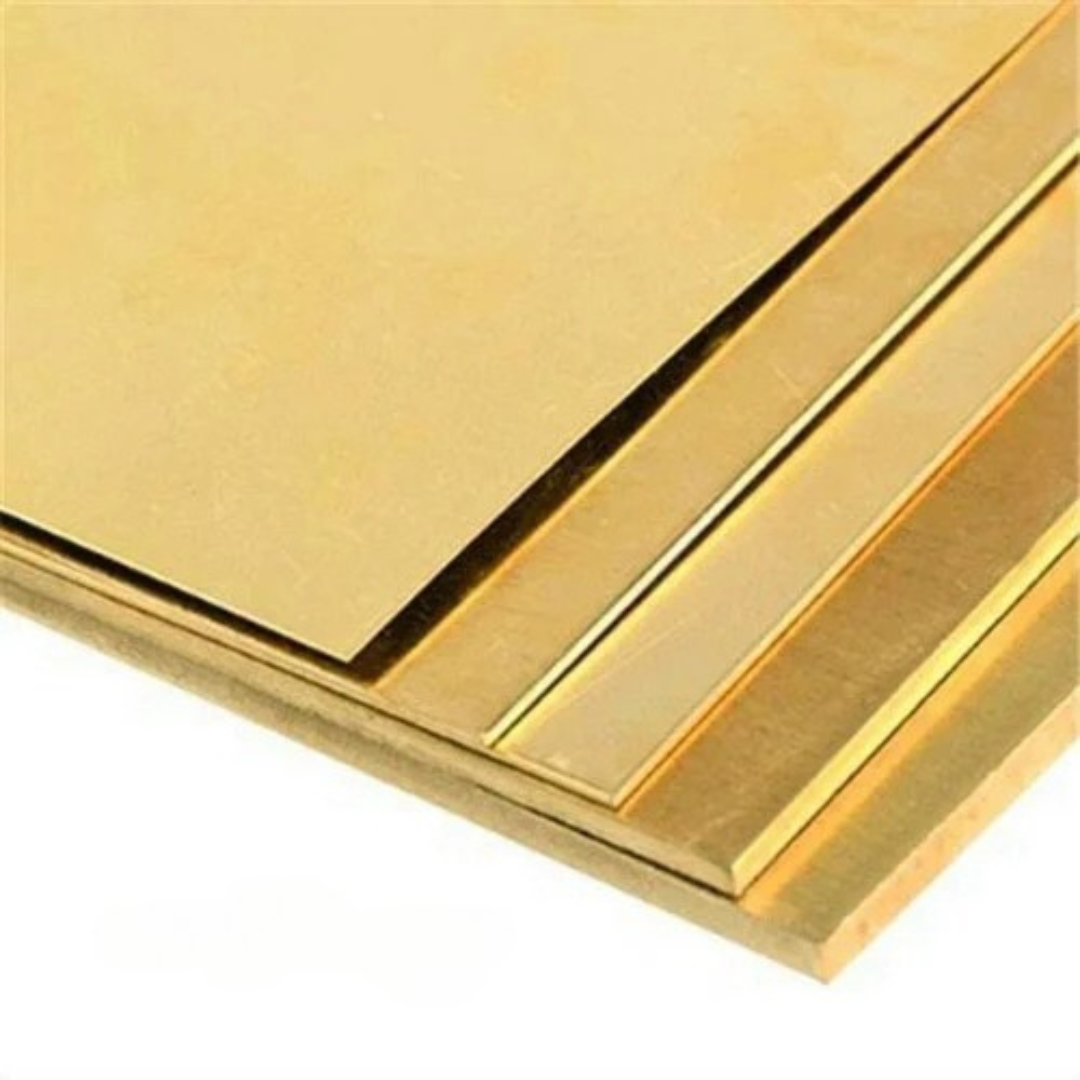 Polished Brass 0.5 mm Sheet