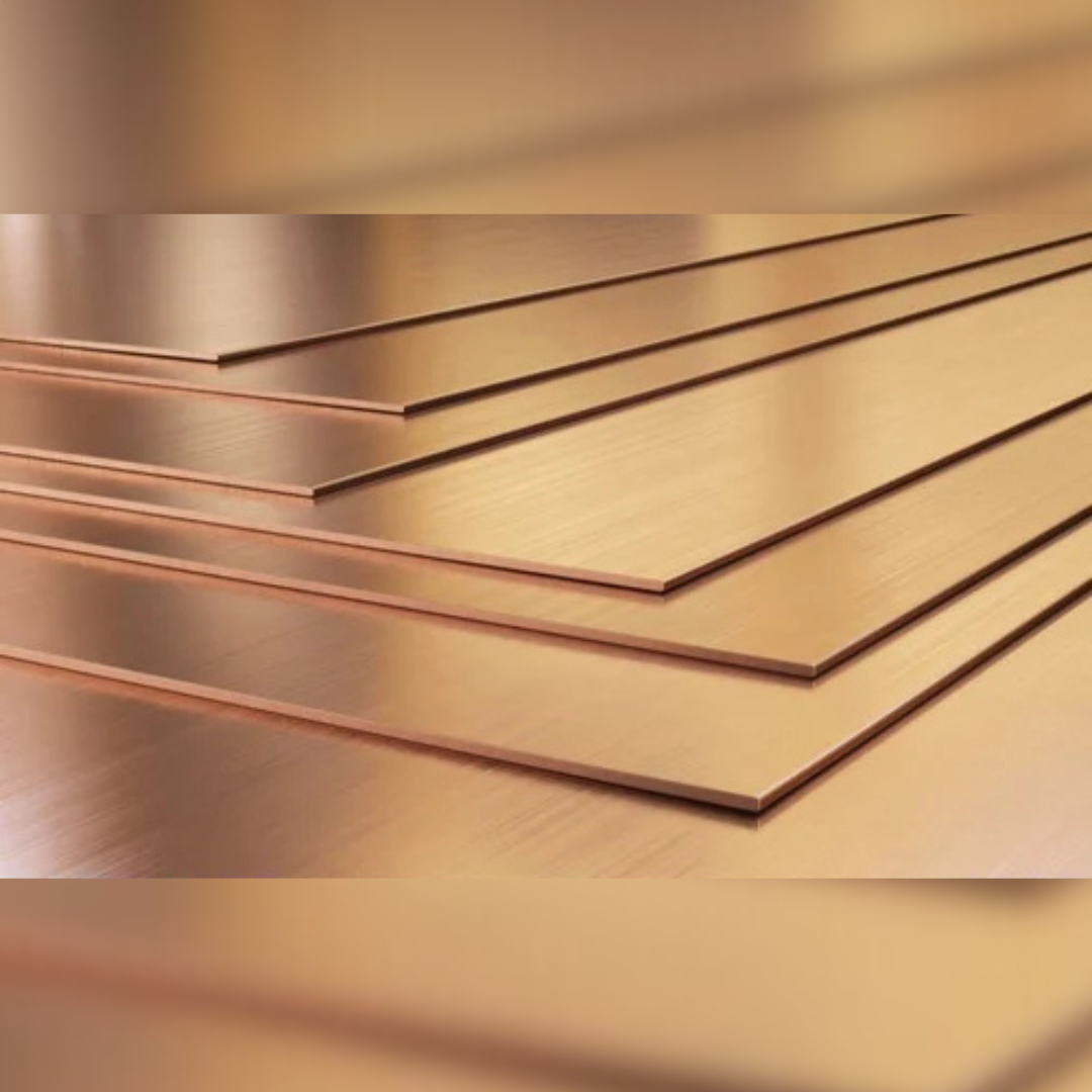 Square Copper 0.3 mm Sheet 